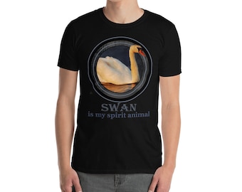 Swan Is My Spirit Animal, Swan Shirt, Swan T-Shirt, Animal Shirt, My Spirit Animal, Gift for Swan Lover, Swan Spirit Animal, Cute Swan Shirt
