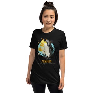 Penguin Is My Spirit Animal, Penguin t- shirt, Penguin shirt, Penguin gift, Spirit animal, Penguin tee, Penguin lover gift