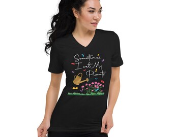 Manchmal nass meine Pflanzen Shirt, botanische Shirt, lustige Pflanze Shirt, Garten-Shirt, Garten-Liebhaber-Shirt, saftig Shirt
