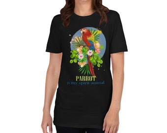 Parrot Is My Spirit Animal, Parrot Shirt, Parrot Shirts, Parrot T-shirt, Parrot Bird Shirt, Cute Parrot Shirt, Parrot Lover Gift