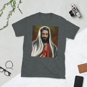 I Love Jesus Catholic Christian Shirt, Faith Gift T-Shirt, Jesus Christian Tee, Christian Apparel, Catholic Gift Men&#39;s T-Shirt