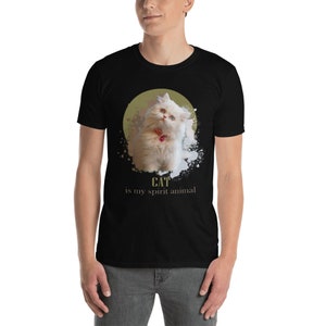 Cat is My Spirit Animal, Cat Shirt, Funny Cat Shirt, Funny Cat T-shirt, Cute Cat Shirt, Cat Owner Gift,  Cat Lover Gift, Spirit Animal Shirt