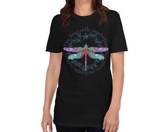 【FRIZMWORKS 】DRAGONFLY EMBLEM TEE The Dragonfly Symbolizes Free Spirit, Swiftness, Activity