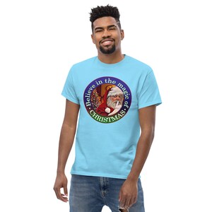 Believe in the Magic of Christmas, Weihnachtsmann T-Shirt, Weihnachtsmann T-Shirt, Weihnachtsmann Rentier, Frecher Weihnachtsmann, Weihnachtsshirt, Weihnachtsmann Shirt