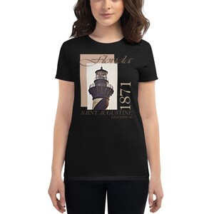 Saint Augustine Lighthouse Florida 1871, Saint Augustine FL, Saint Augustine Lighthouse, Lighthouse Shirt, Lighthouse T- Shirt