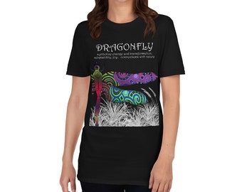 Dragonfly Symbolize Change and Transformation, Adaptability, Joy Connection With Nature Shirt, Dragonfly T- Shirt, Dragonfly Tee