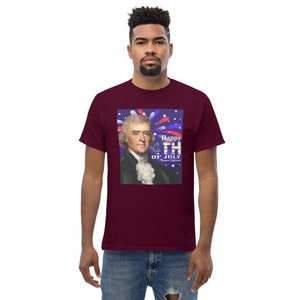 Thomas Jefferson Shirt, Happy 4th of July Shirt, Patriot Shirt, Independence Day Shirt, Tyranny Shirt, Freedom Shirt, Thomas Jefferson Tee