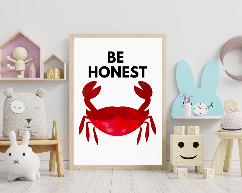 Printable Quote Inspirational Art for Kids Educational Poster | Etsy