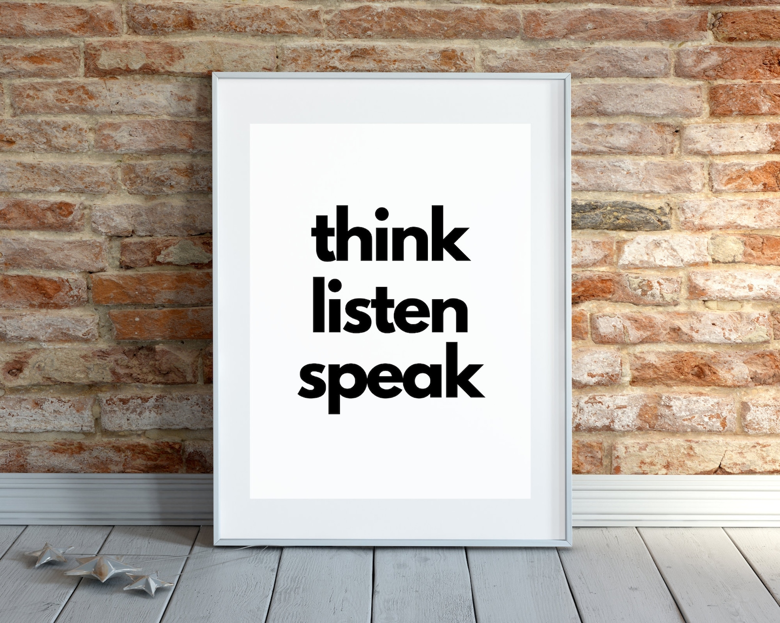 Printable Black and White Quote Decor Inspirational Bedroom - Etsy
