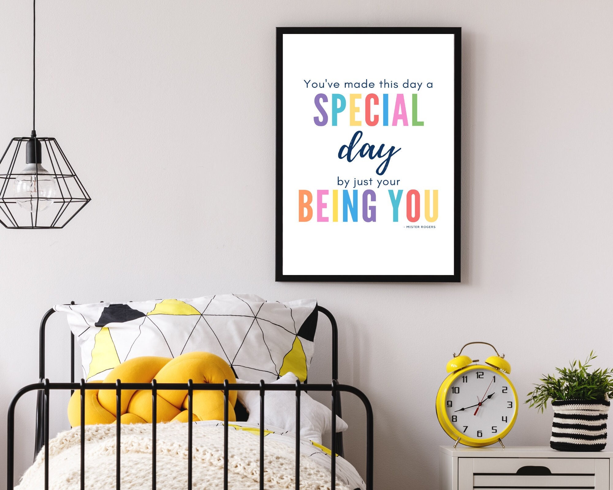 Mister Rogers Printable Quote You've Made This Day Etsy