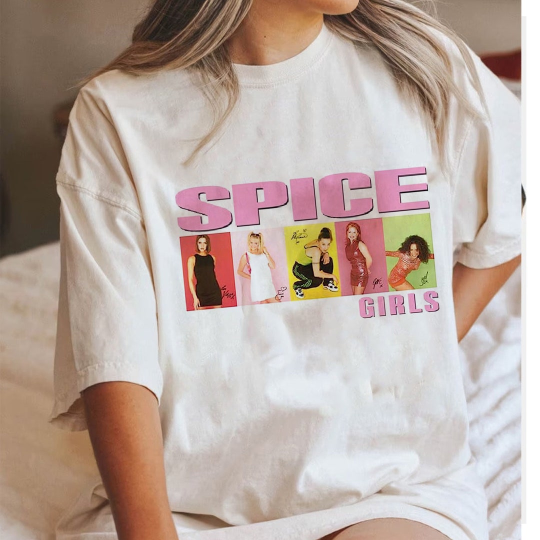 spice-girls-shirt-rare-spice-girls-band-shirt-spice-up-your-etsy