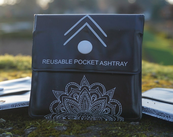 Reusable Pocket Ashtray Etsy