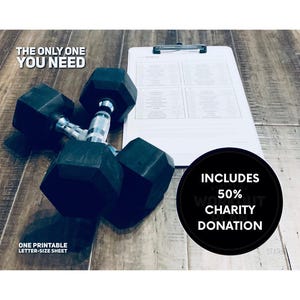 Simple Workout Plan + Charity Donation