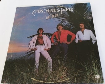EMERSON,LAKE & PALMER =  Love Beach - 1978 Vinyl