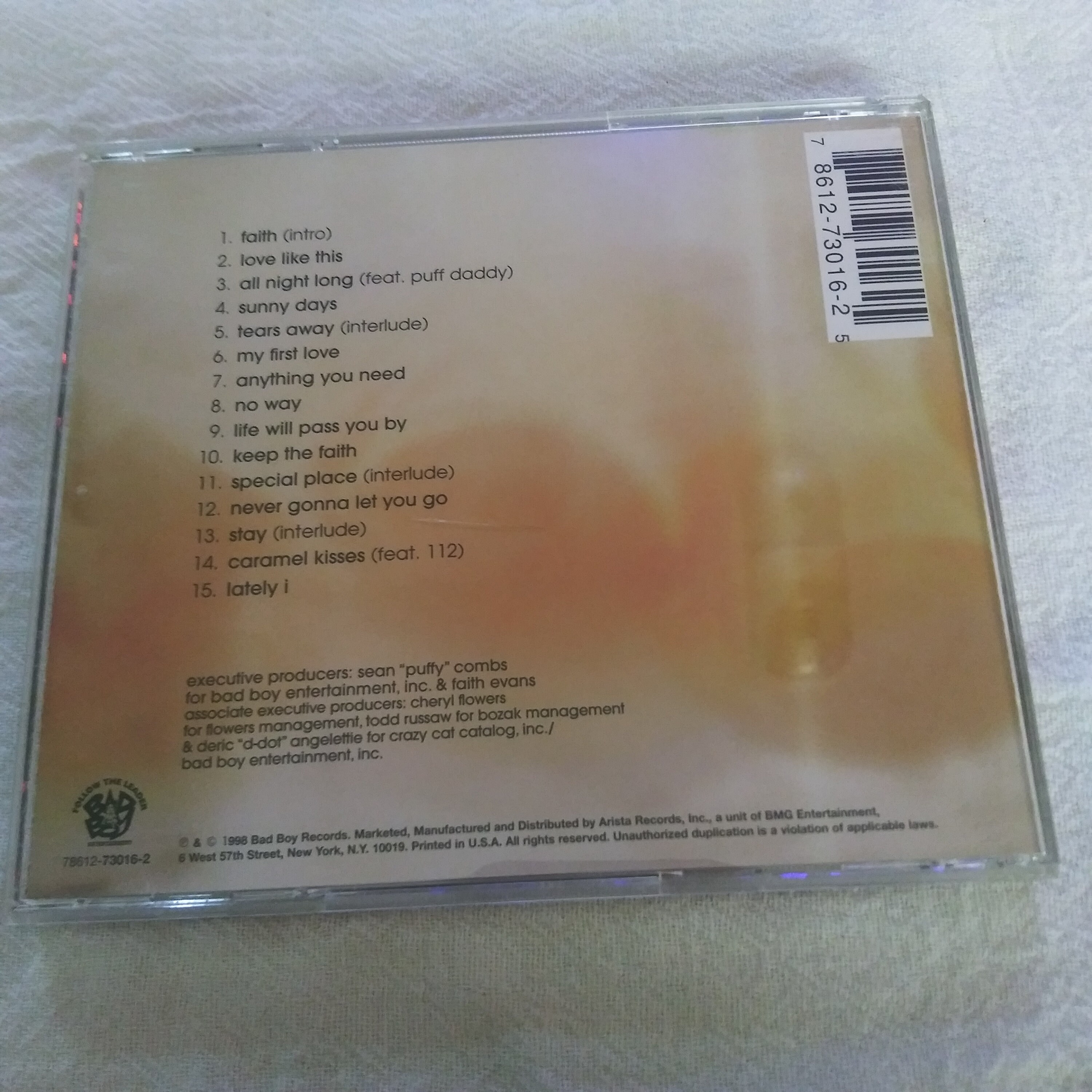 FAITH EVANS - Keep the Faith - CD Release - Etsy