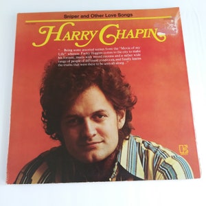 HARRY CHAPIN - Sniper and Other Love Songs - 1972 VINYL