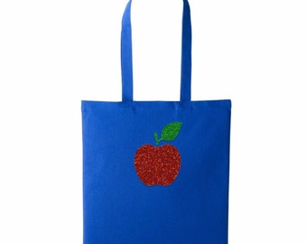 Disney Snow White Glitter Apple Cotton Shopping Bag