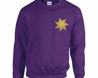 Tangled Rapunzel Disney Princess Inspired Sweatshirt Disneybound Jumper