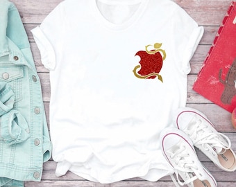 Disney Descendants Apple Logo Disney Inspired Disneybound T-shirt