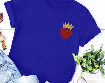 Disney Descendants Evie Heart Crown Inspired Disneybound T-shirt