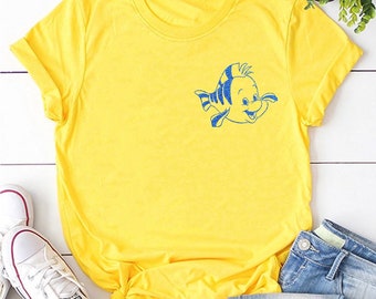 Flounder Little Mermaid Disney Inspired Disneybound T-shirt