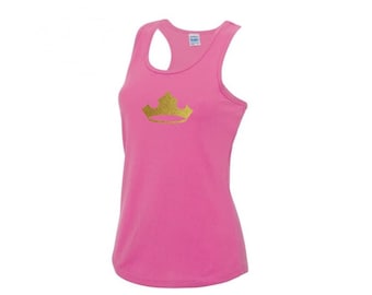 Sleeping Beauty Running Vest Disney Princess Inspired Aurora Disneybound Sportswear Yoga