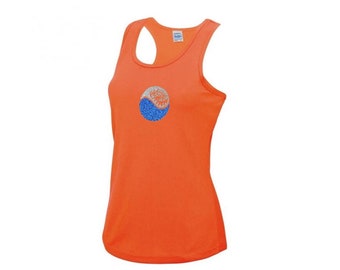 Moana Running Vest Disney Princess Inspired Disneybound Sportswear Yoga