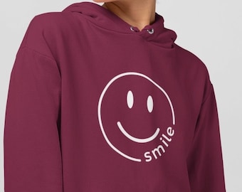 Bügelbild * SMILE  - verschiedene Farben / Größen