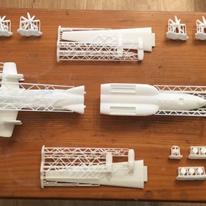1:200 Antonov 22 Aircraft [3D Printed Model]