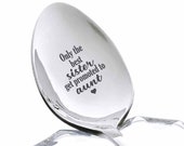 The Best Sisters Get Promoted to Aunt Pregnancy Announcement Spoon Gift for Sister - Gift for Aunt - You 39 re Going to Be An Aunt
