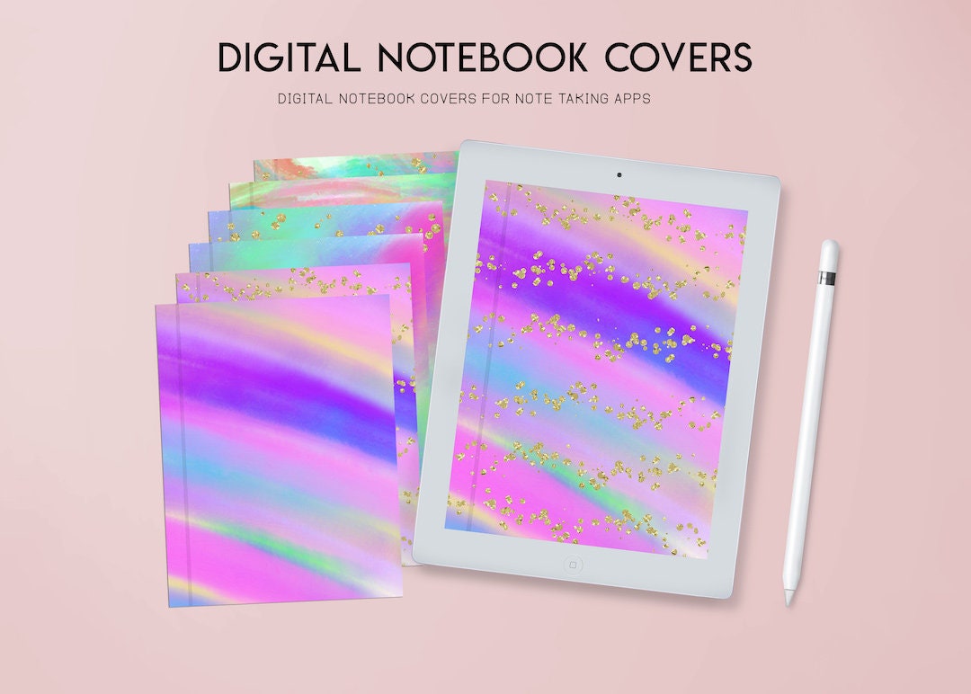 Digital Notebook Covers Goodnotes Cover Ipad Planner Cover Etsy
