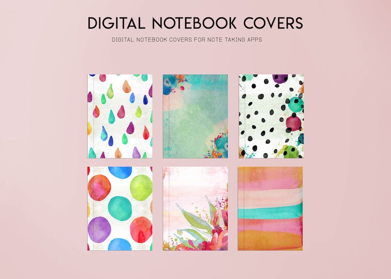 Digital Notebook Covers Goodnotes Cover Ipad Planner Cover Etsy