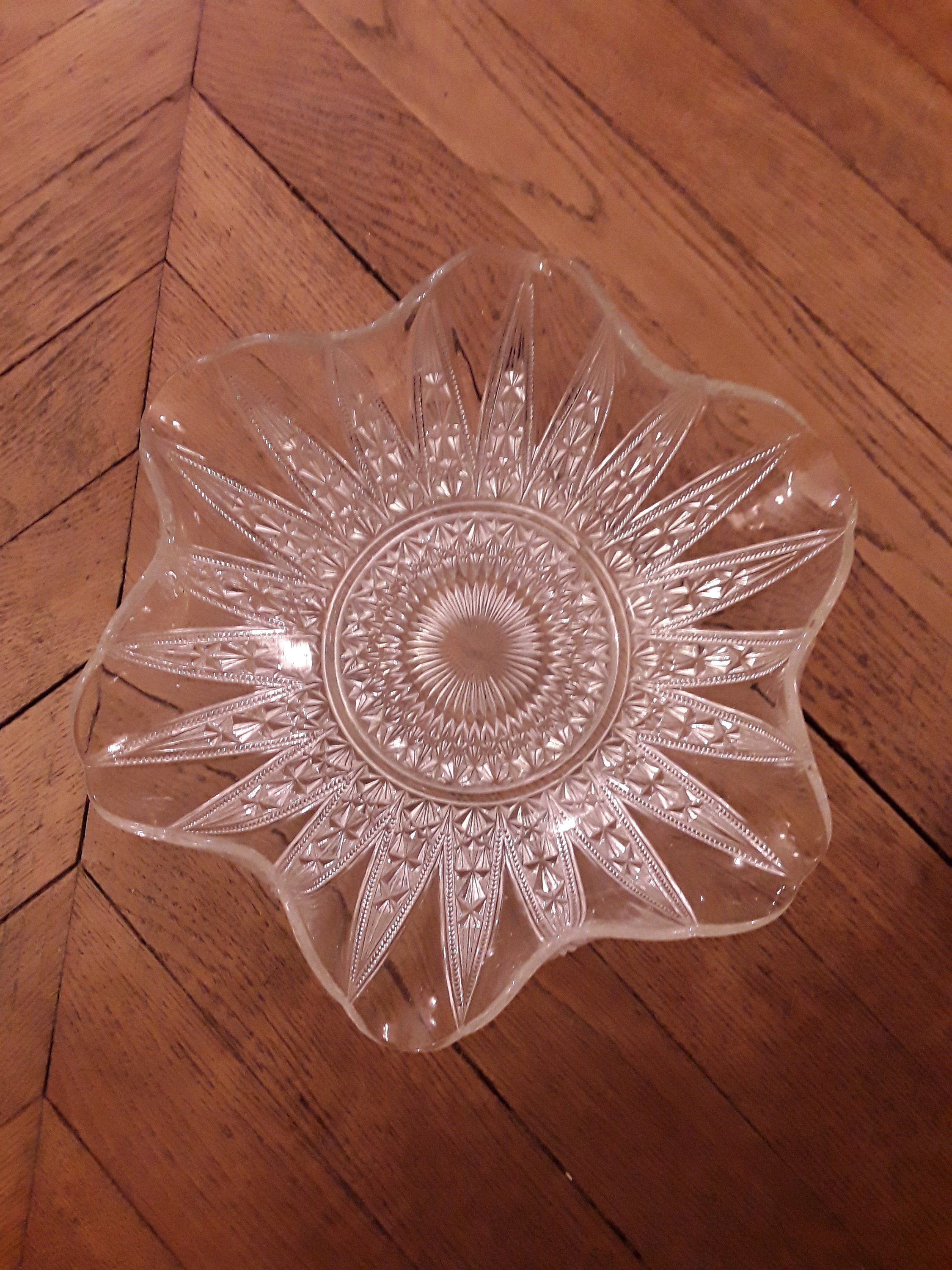 Flat molded glass Etsy