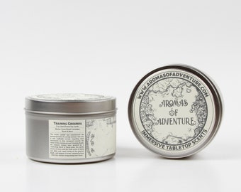 Training Grounds | 8 oz. Soy Candle | Dungeons & Dragons | Pathfinder | Tabletop Inspired Candle