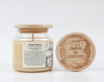 Noble House | 16 oz. Soy Candle | Dungeons & Dragons | Pathfinder | Tabletop Inspired Candle