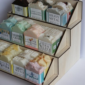 Portable Retail Organizer for Trade Shows display shelf