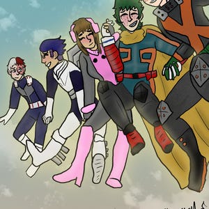 To Be A Hero (BNHA Print)