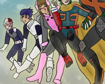To Be A Hero (BNHA Print)