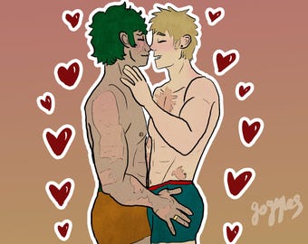 You are The Reason I’m Smiling (BNHA Print)