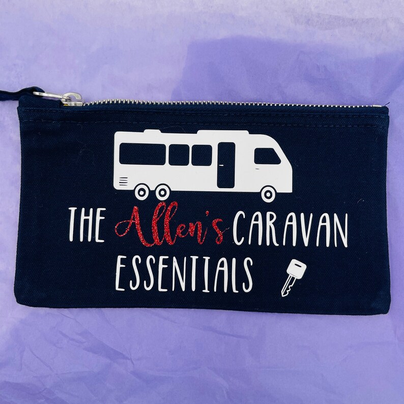 Personalised Caravan Key Pouch Key Holder Key Storage Etsy UK