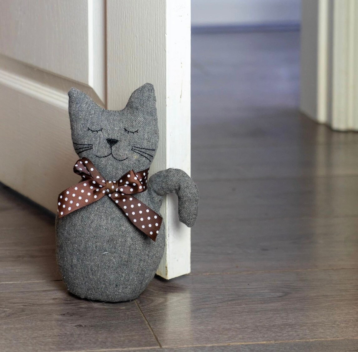 Personalised Cat Door Stop Pet Doorstop Cat Owner Gift Etsy UK