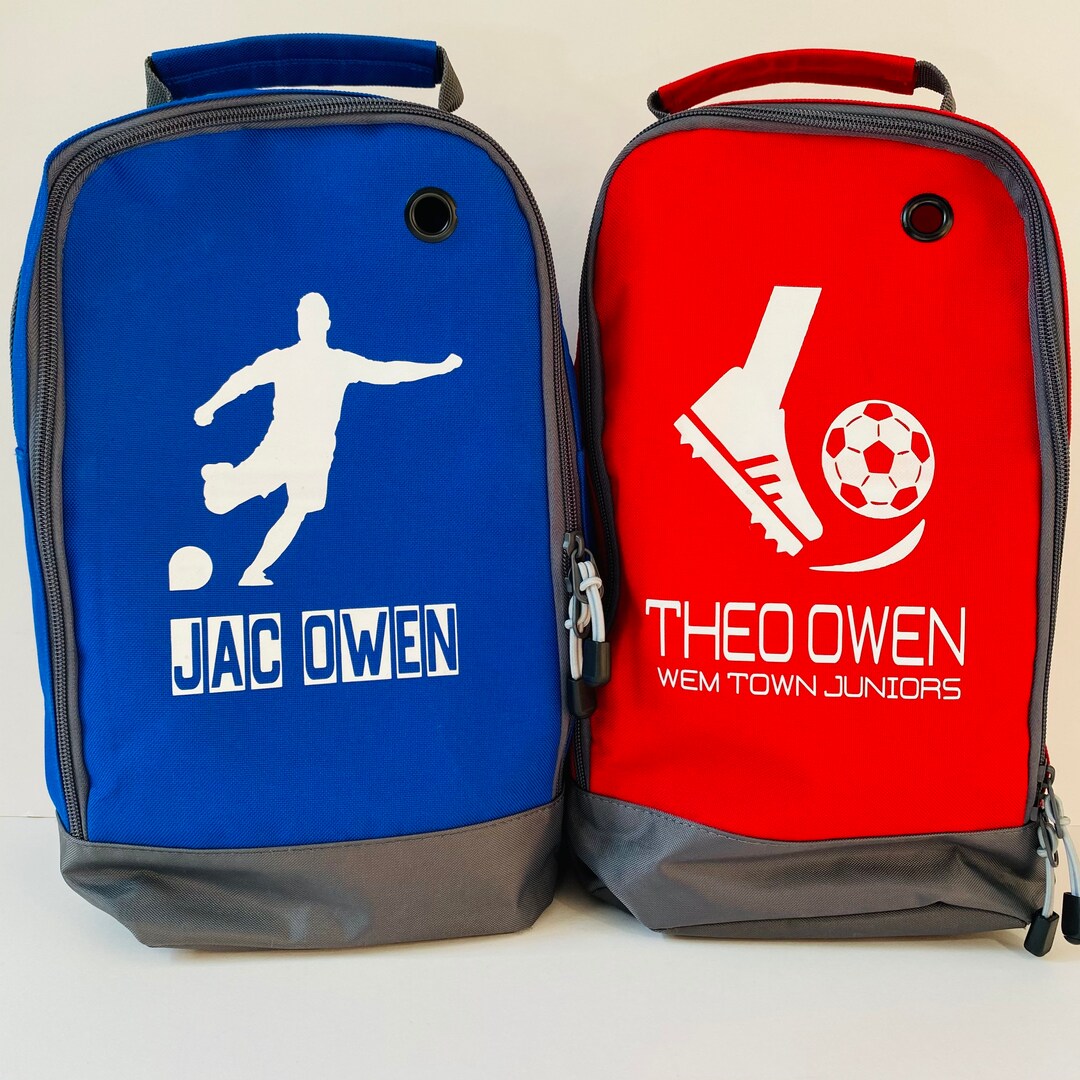 Personalised Boot Bag Football Bag Sports Shoe Bag Etsy UK