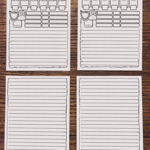 D&amp;D 5e Character Booklet Printable Dungeons and Dragons - Etsy