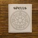D&amp;D Mini Spell Booklet Printable Dungeons and Dragons - Etsy UK