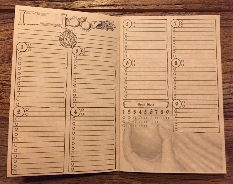 toys games role playing games ttrpg printable dungeons and dragons character sheet dungeon master d d 5e character booklet dnd accessories print and play