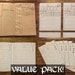 D&D 5e Printable Character Booklet PACK | DnD Spell Cards | Accessories | Printable Dungeons and Dragons Character Sheet | Dungeon Master 