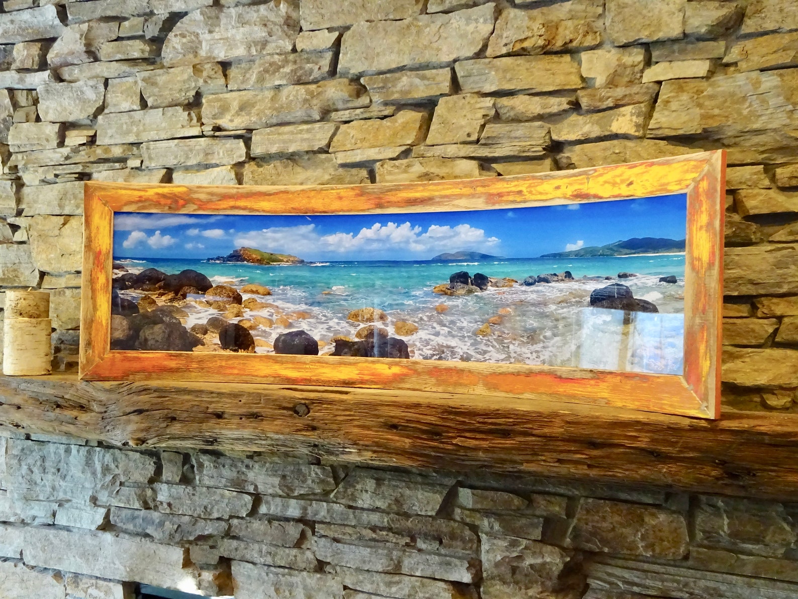 Curved Picture Frame With Photo Etsy