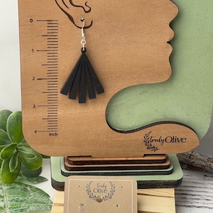 Wood Boho Earrings | Statement Earrings | Lightweight Wood Earrings |  5th Anniversary Gift | Anniversary Gift For Wife | Gift For Her