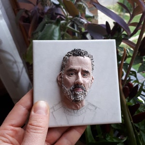 Jordan peterson wall bust handmade