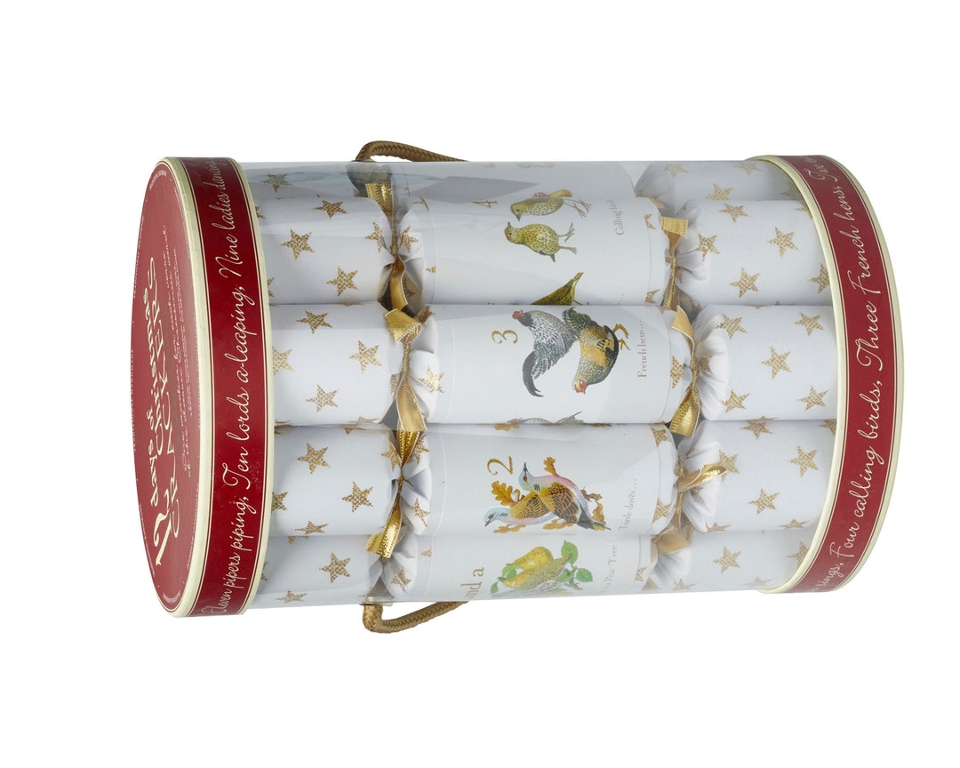 12 X 10 Handmade Christmas Crackers by Robin Reed 12 Days of Christmas
